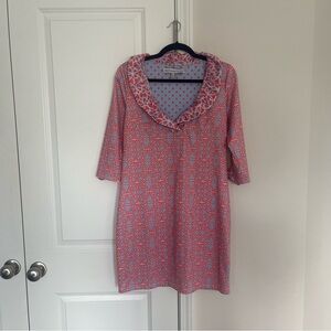 Gretchen Scott Jersey Ruffneck Dress